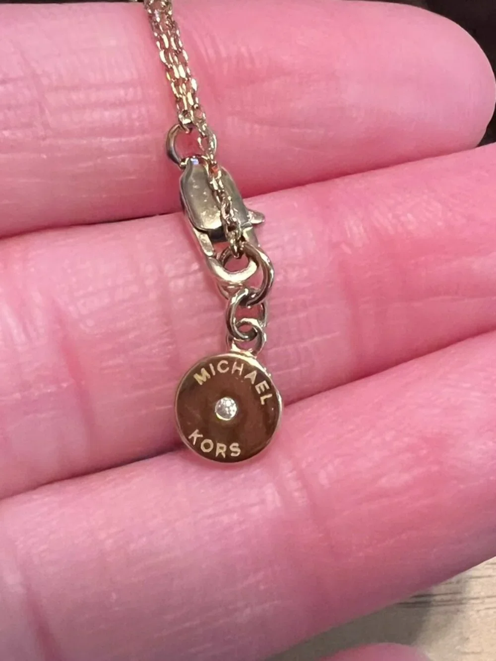 Michael Kors gold necklace